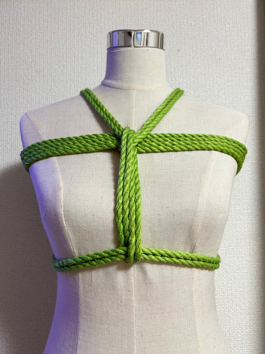 UV Neon Green Jute Rope